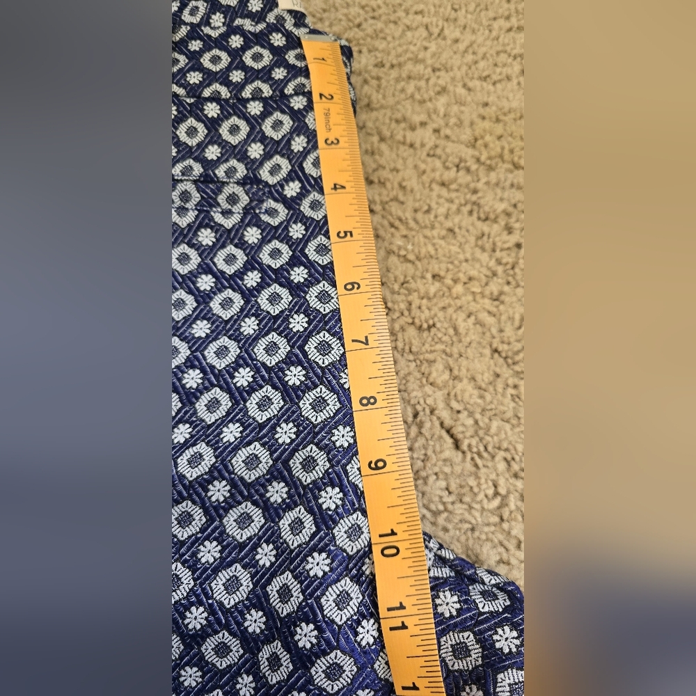 Rachel Rachel Roy Navy and White Brocade Pants - Picture 10 of 10